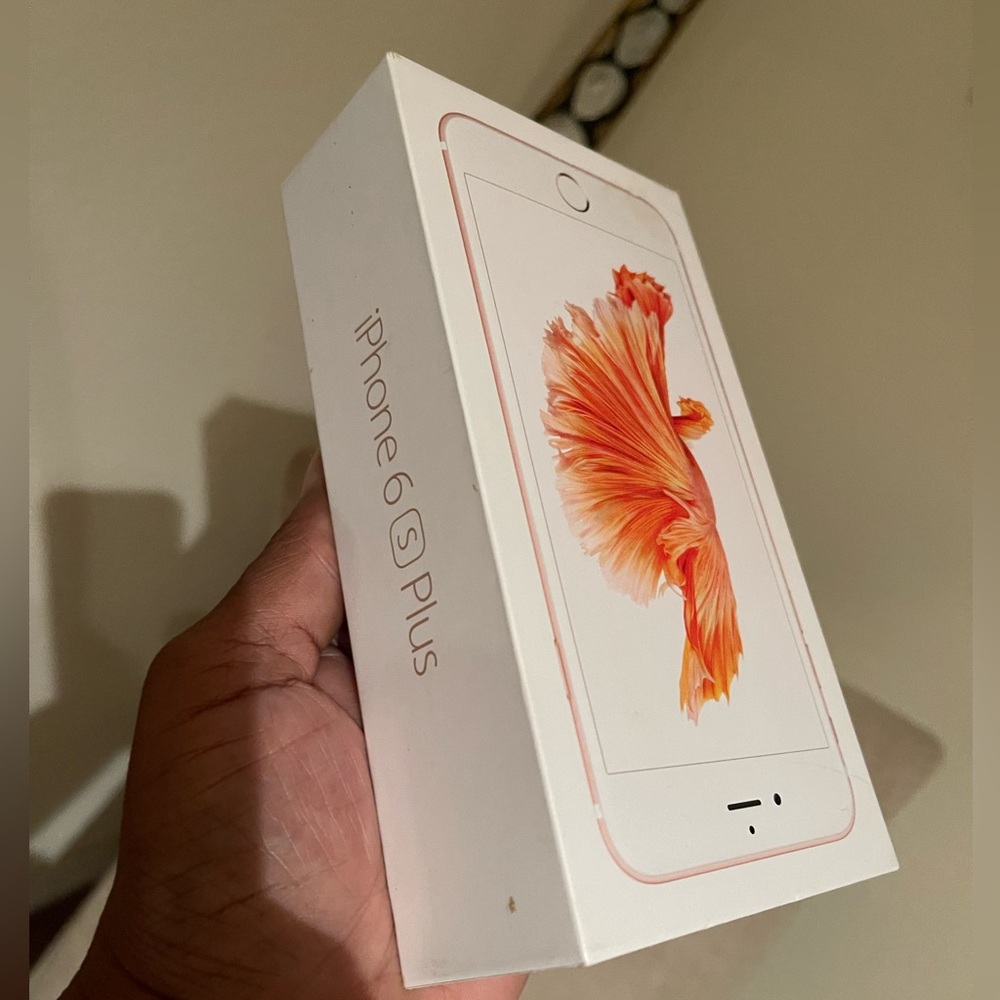 Apple iPhone 6s Plus empty box